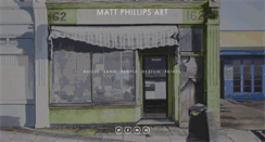 Desktop Screenshot of mattphillipsart.com